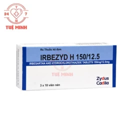 Irbezyd H 150/12.5 Zydus Cadila - Thuốc điều trị tăng huyết áp